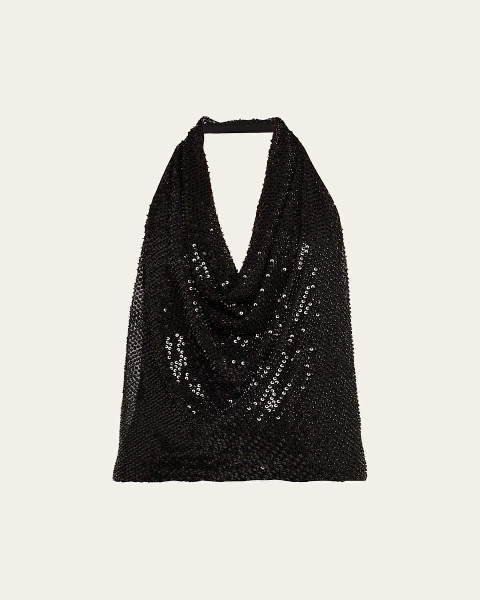 Alice Sequined Halter Blouse